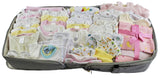 Baby's Girls 80 Piece Baby Starter Set with Diaper Bag