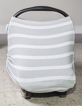 Gray Stripes - Blue Marc