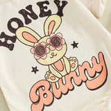 Honey Bunny Playtime Bodysuit - Blue Marc