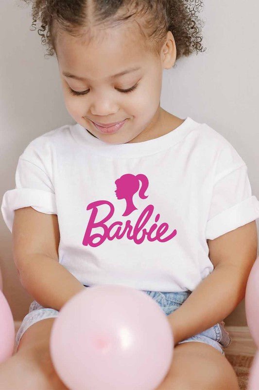 Iconic Barbie Style Tee - Blue Marc