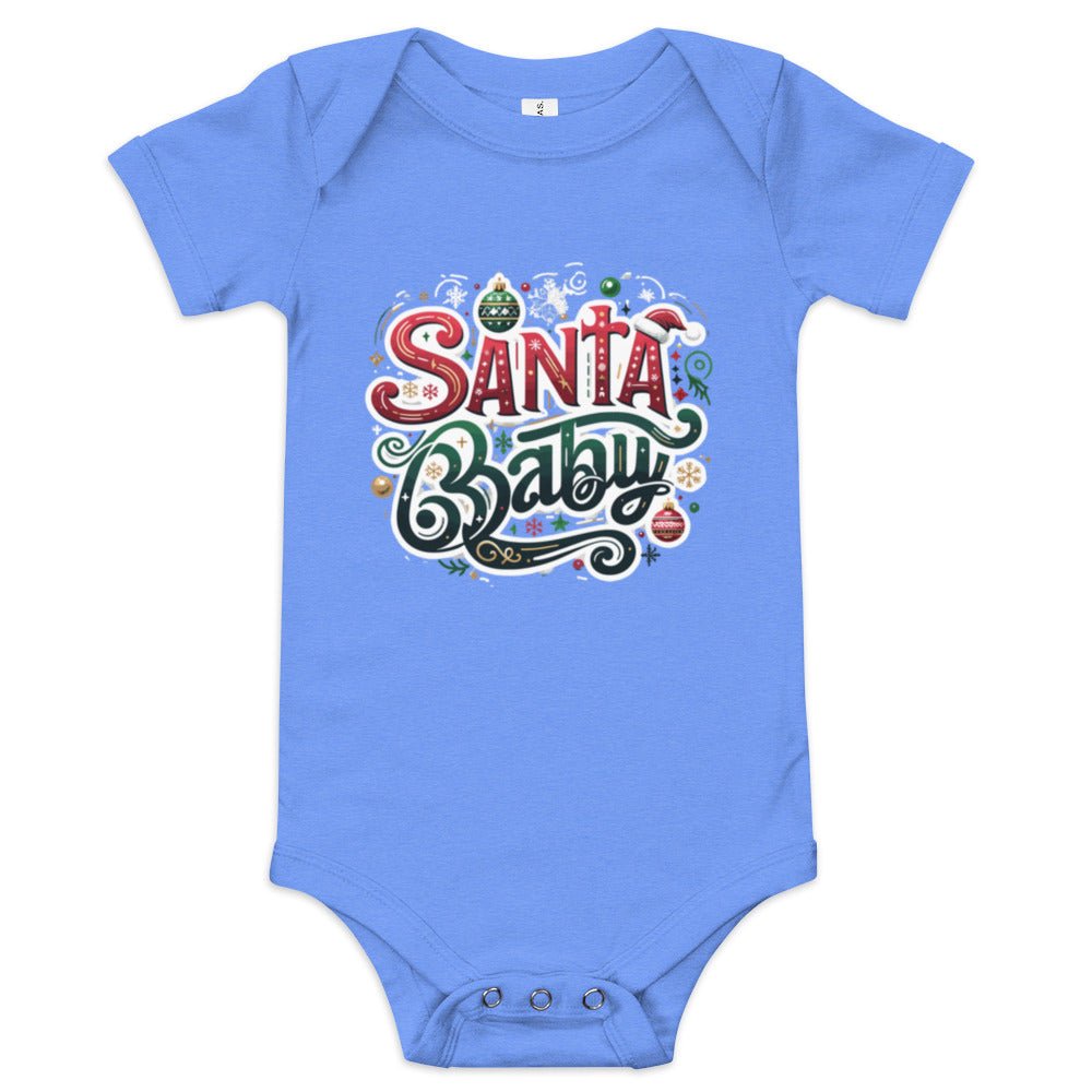 Jolly Little Santa Baby - Blue Marc