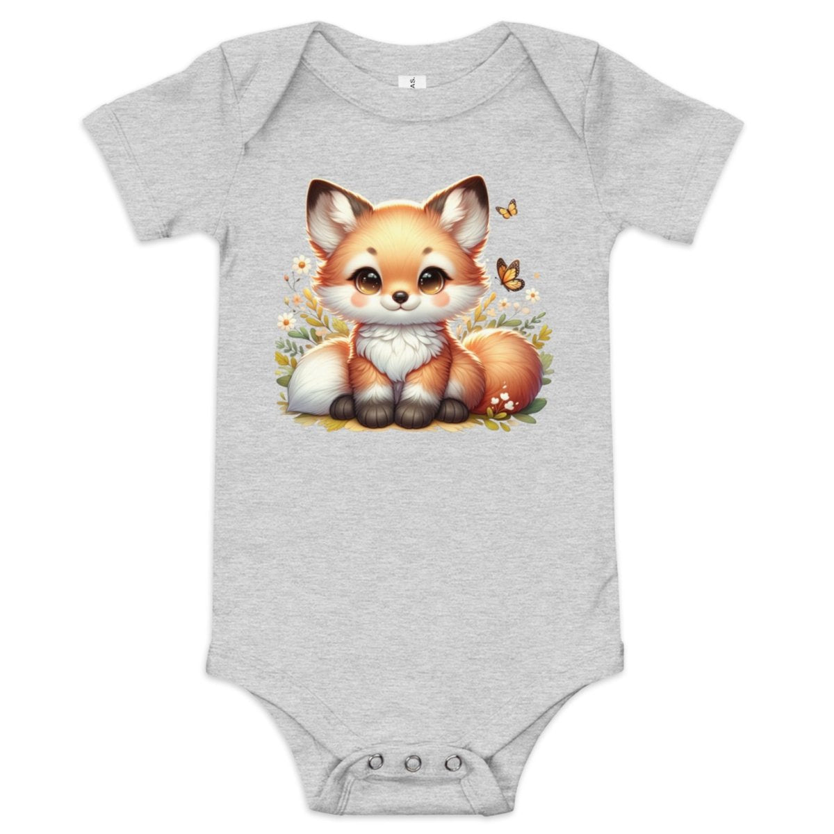 Little Fox Cub Onesie - Blue Marc