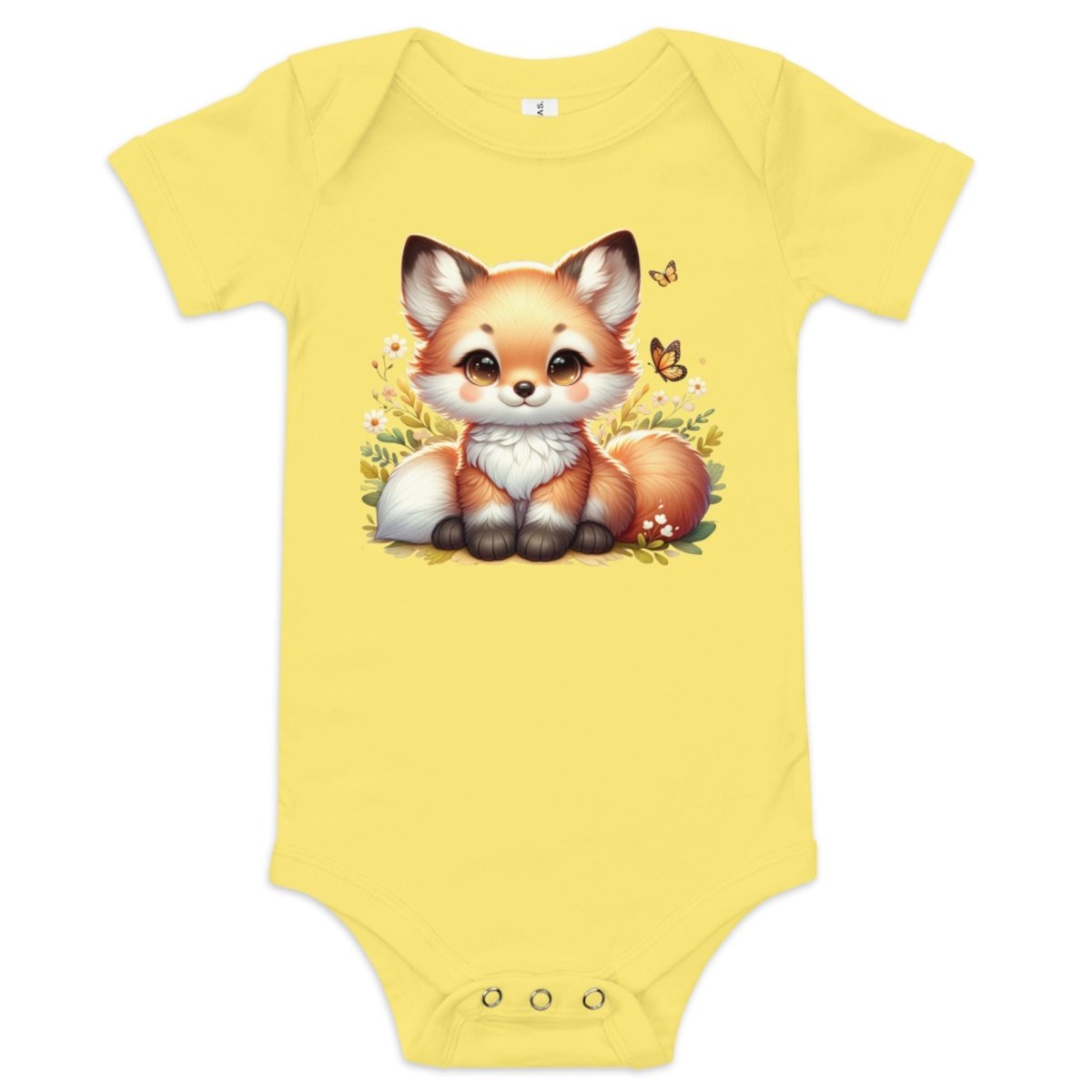 Little Fox Cub Onesie - Blue Marc