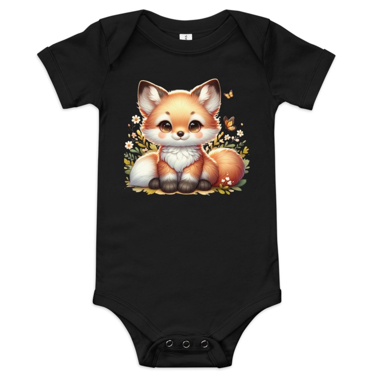 Little Fox Cub Onesie - Blue Marc