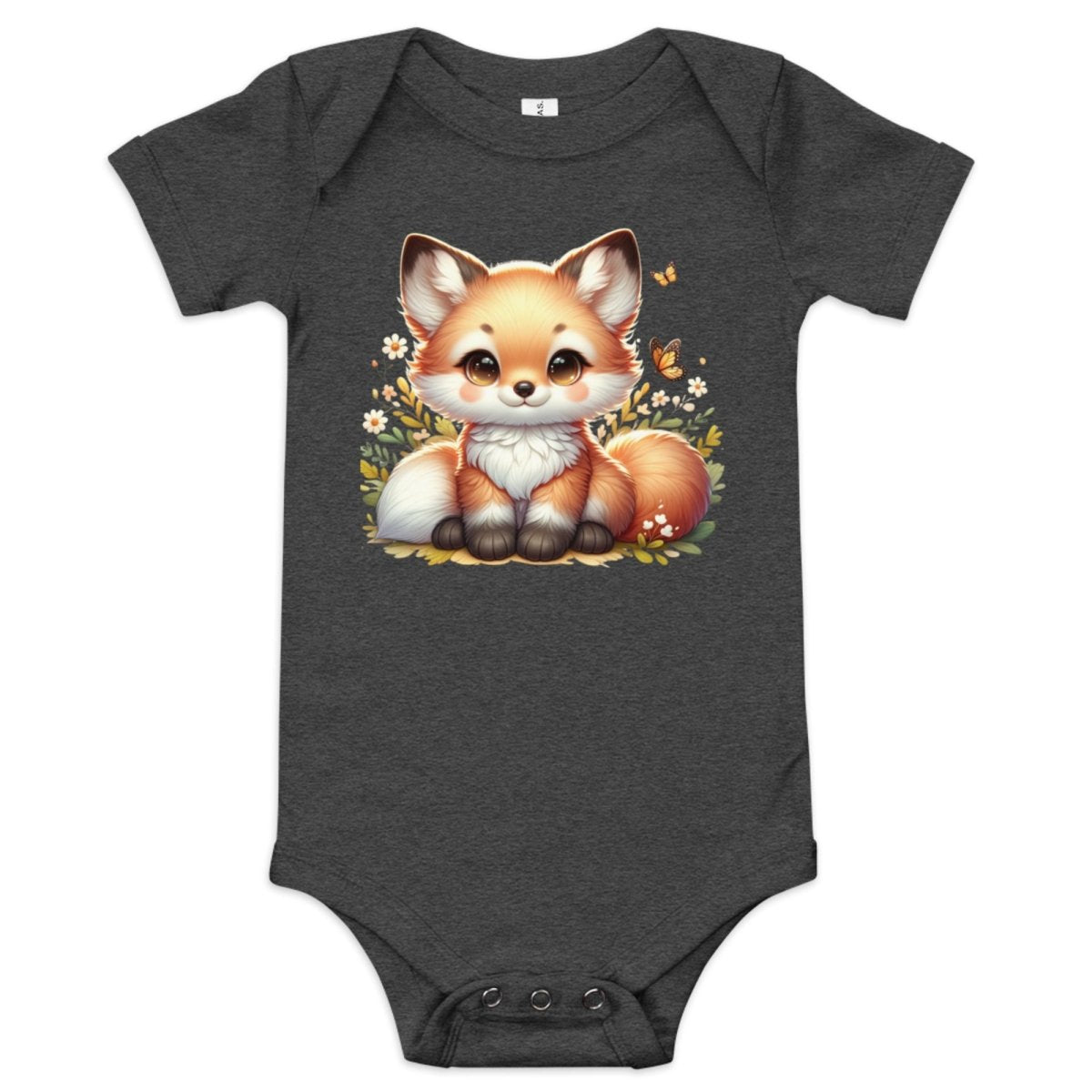 Little Fox Cub Onesie - Blue Marc