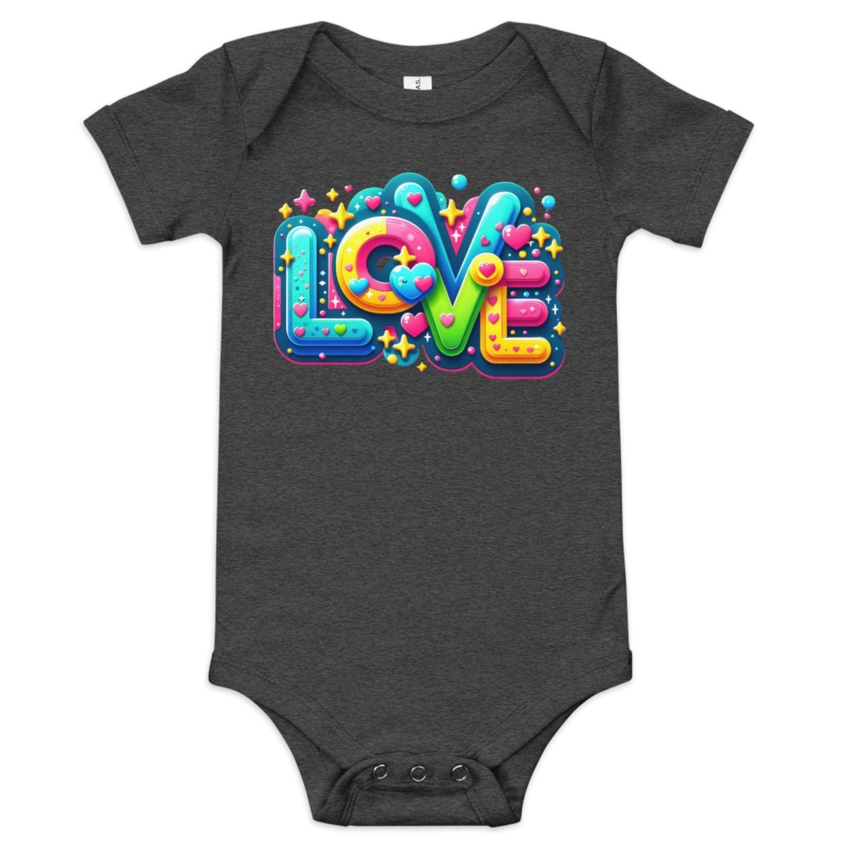 Little Love Baby One Piece - Blue Marc