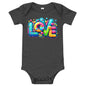 Little Love Baby One Piece - Blue Marc