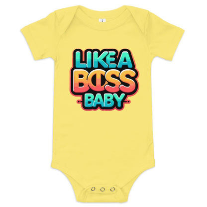 Mini CEO Bodysuit - Blue Marc
