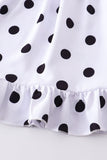 Mommy & Me Polka Dot Seersucker Dress - Blue Marc