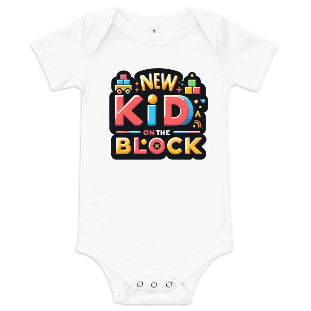 New Kid on the Block Bodysuit - Blue Marc