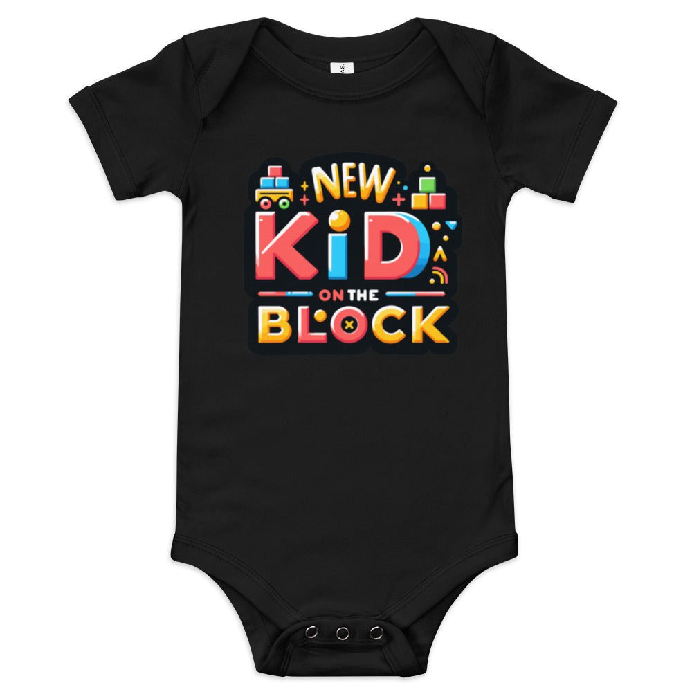 New Kid on the Block Bodysuit - Blue Marc