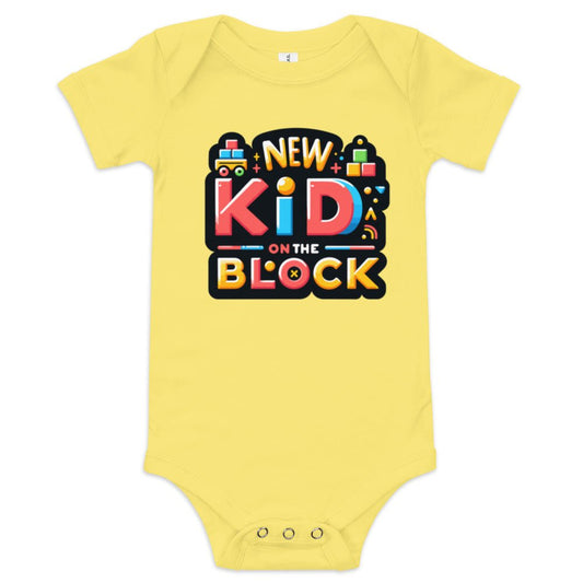 New Kid on the Block Bodysuit - Blue Marc