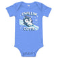 Penguin Playground Bodysuit - Blue Marc