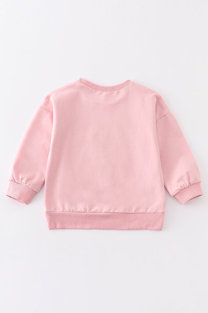 Pink Christmas Dreamland Sweatshirt: Snuggle in Festive Delight! - Blue Marc