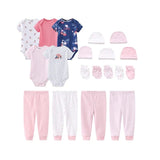 Pretty in Pink: 19-Piece Newborn Baby Girl Essentials - Blue Marc