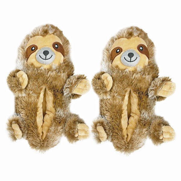Sloth Snuggle Slippers - Blue Marc