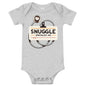 Snuggle Specialist - Certified Cuddler" Bodysuit - Blue Marc