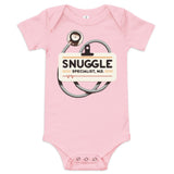 Snuggle Specialist - Certified Cuddler" Bodysuit - Blue Marc