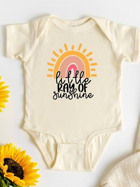 Sunshine Sweetheart Onesie for Baby Girl - Blue Marc