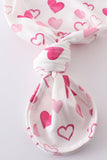 Sweetheart Valentine Gown & Headband Set for Baby Girl - Blue Marc