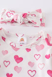 Sweetheart Valentine Gown & Headband Set for Baby Girl - Blue Marc