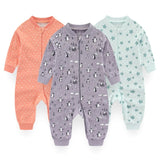 Toddler Girls & Boys Snug Fit Cotton Three Piece Pajamas - Blue Marc