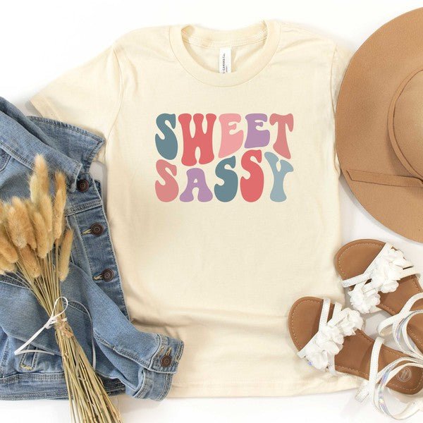Waves of Sass Tee - Blue Marc