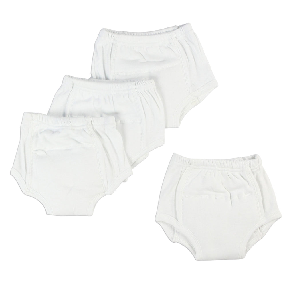 White Training Pants 4-Pack - Blue Marc